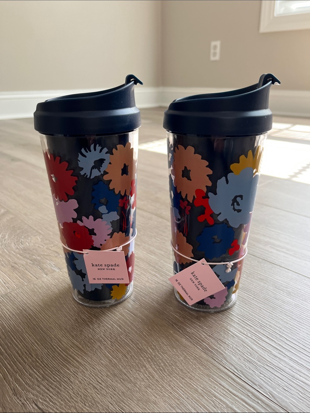 Kate Spade Floral Travel Tumblers - Multicolor